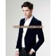 FLATSEVEN Mens Slim Fit Casual Premium Blazer Jacket